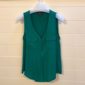 41Hawthorne teal tank top size xs